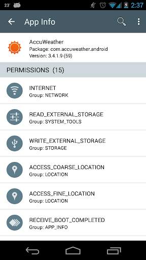 App Info screenshot 4