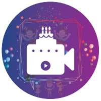 Free Happy Birthday Video Maker with Song and Name icon