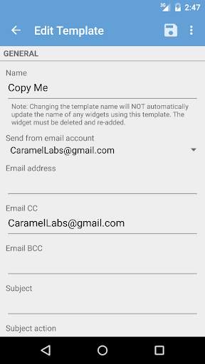 Email Me Pro screenshot 2