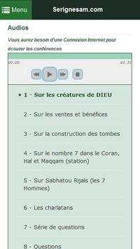 Serignesam.com Mobile screenshot 2