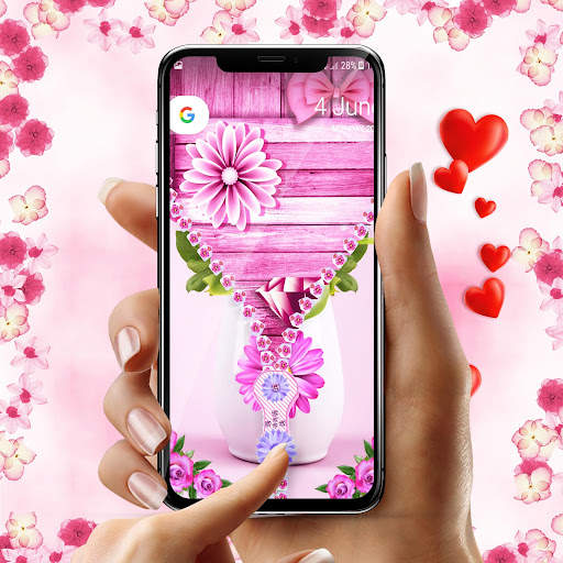 Cute lock screen for girls screenshot 2
