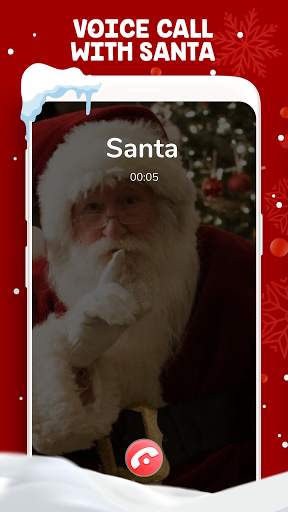 Fake Call Santa - Call Santa Claus You 4 تصوير الشاشة