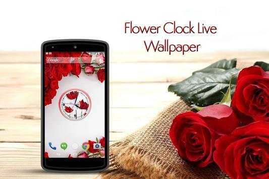 Flower Clock Live Wallpaper screenshot 2