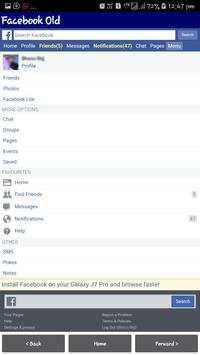 Facebook Old View (Lite Version) स्क्रीनशॉट 4