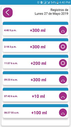 Beber Agua App screenshot 7