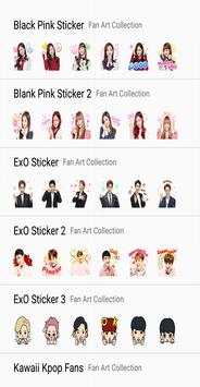 Kpop Lovers Sticker For WhatsApp |WAStickerApps| screenshot 2