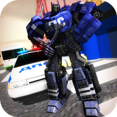 Traffic Police X Ray Robot 3D icon