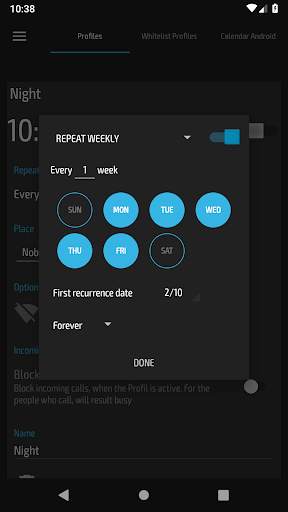 Do Not Disturb - Call Blocker - Premium screenshot 3