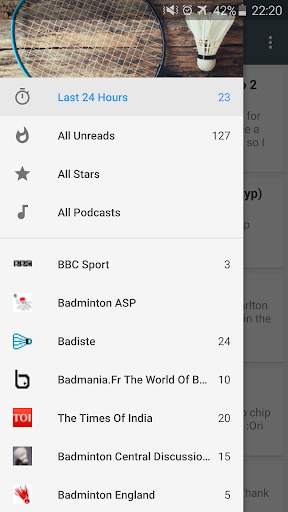 Badminton News 4 تصوير الشاشة