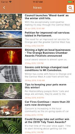 The Orange App screenshot 2