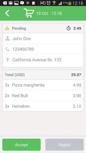 Restaurant Order Taking App screenshot 3