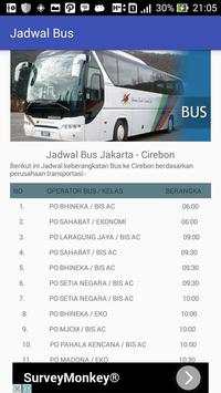 Bus Jakarta - Cirebon screenshot 4