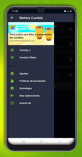 Battery Cumbia - Percusión musical screenshot 1