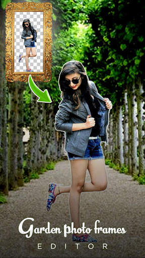Garden Photo Frames Editor screenshot 1