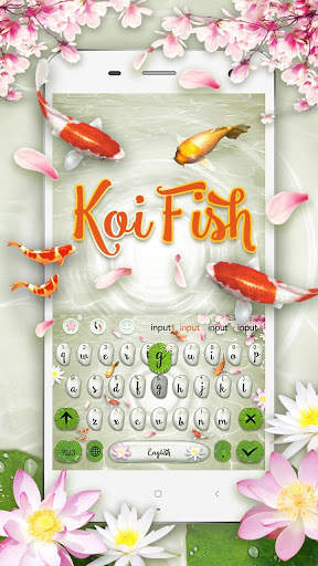 Koi Fish Keyboard Theme screenshot 2