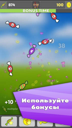 Candy Rain Clicker скриншот 2