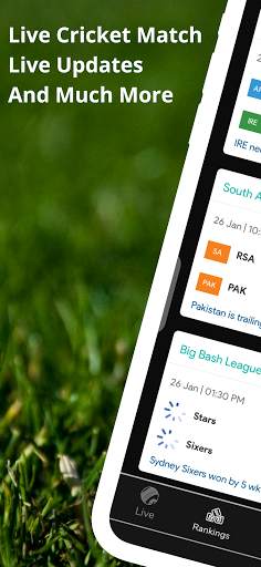 Live Cricket Matches: Live Match screenshot 1