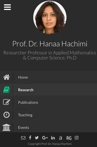 Prof. Dr. Hanaa HACHIMI screenshot 1