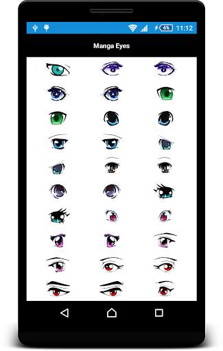 Manga Eyes Photo Editor Anime screenshot 1