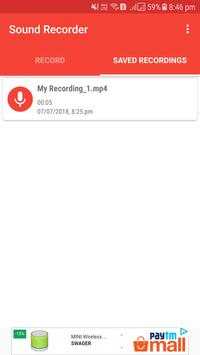 Sound Recorder screenshot 2