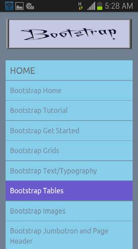 Offline BootStrap-W3shool screenshot 2