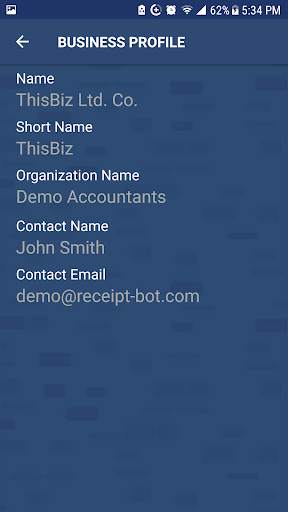 Receipt Bot screenshot 1