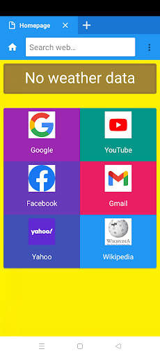 Golden Browser screenshot 1
