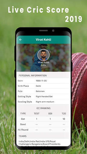Cric Live Score : Cricket Full Info screenshot 7