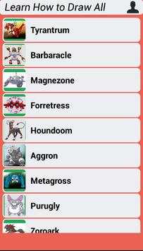 Learn How to Draw All Pokemon Evolution screenshot 2