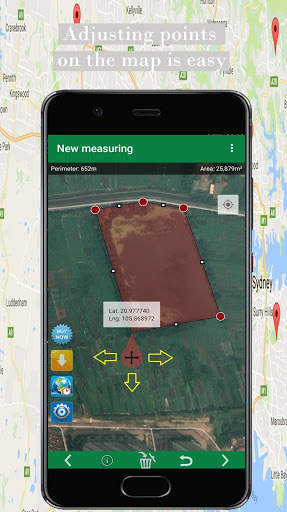 UTM Area Measure स्क्रीनशॉट 3