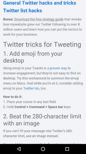 New Social Media Tricks screenshot 1
