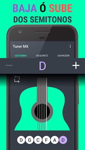 Tuner MX - Afinador Guitarra y Requinto Mexicano. screenshot 4