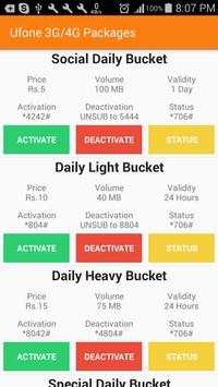 3G Packages Pakistan screenshot 5