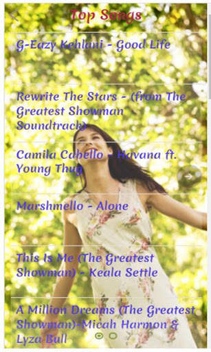 The Best Hit Songs screenshot 2