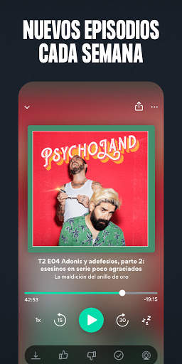 Podimo - Escucha podcasts locales & audiolibros screenshot 5