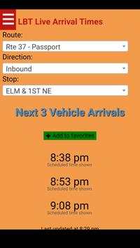 Long Beach LBT Bus Tracker screenshot 2