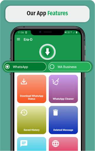 Era D - Download Save & Share Status for WhatsApp screenshot 2