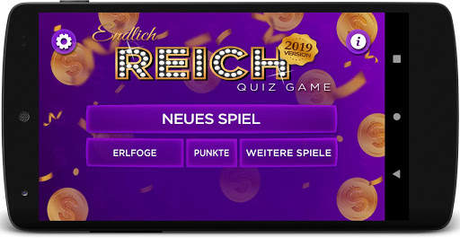 Endlich reich! Quizspiele screenshot 1