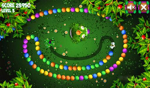 Frog Marble shooter screenshot 4