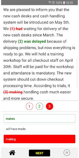 Reading for the TOEIC ® Test screenshot 2