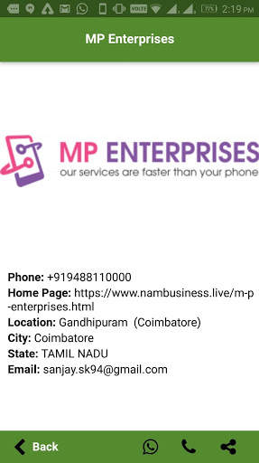 MP Enterprises screenshot 4