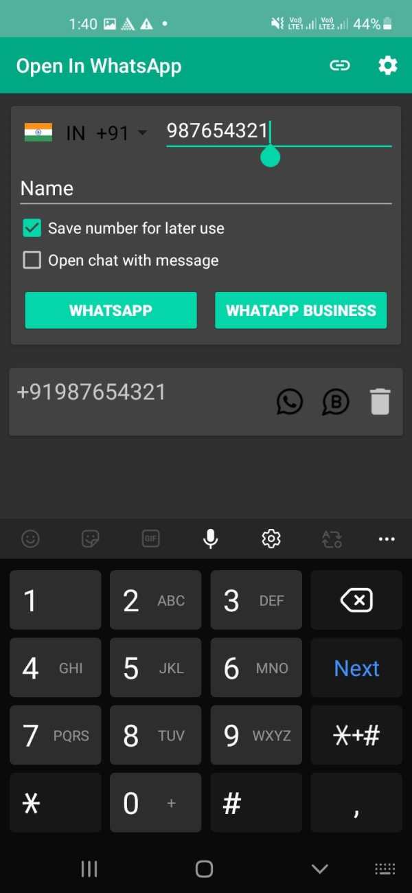 Open in WhatsApp | Direct Chat without Save Number screenshot 8