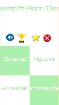 Westlife Piano Tiles screenshot 2