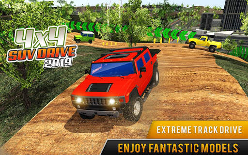 Offroad Jeep Truck Driving: Jeep Racing Games 2019 screenshot 1