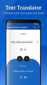 English Bosnian Translator screenshot 1