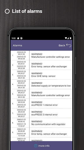 ecoNET screenshot 7