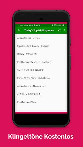 Today's Hit Ringtones screenshot 2