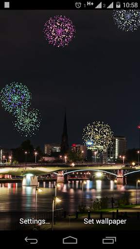 Fireworks Live Wallpaper screenshot 3