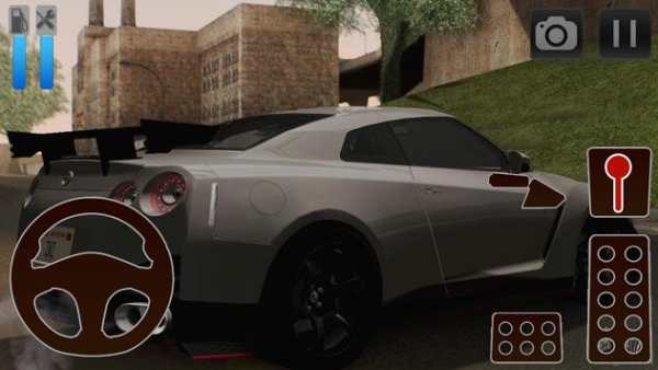 Car Driving Simulator Nissan screenshot 2