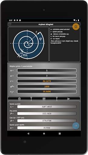 Geometryx Geometri Hesaplayıcı screenshot 12